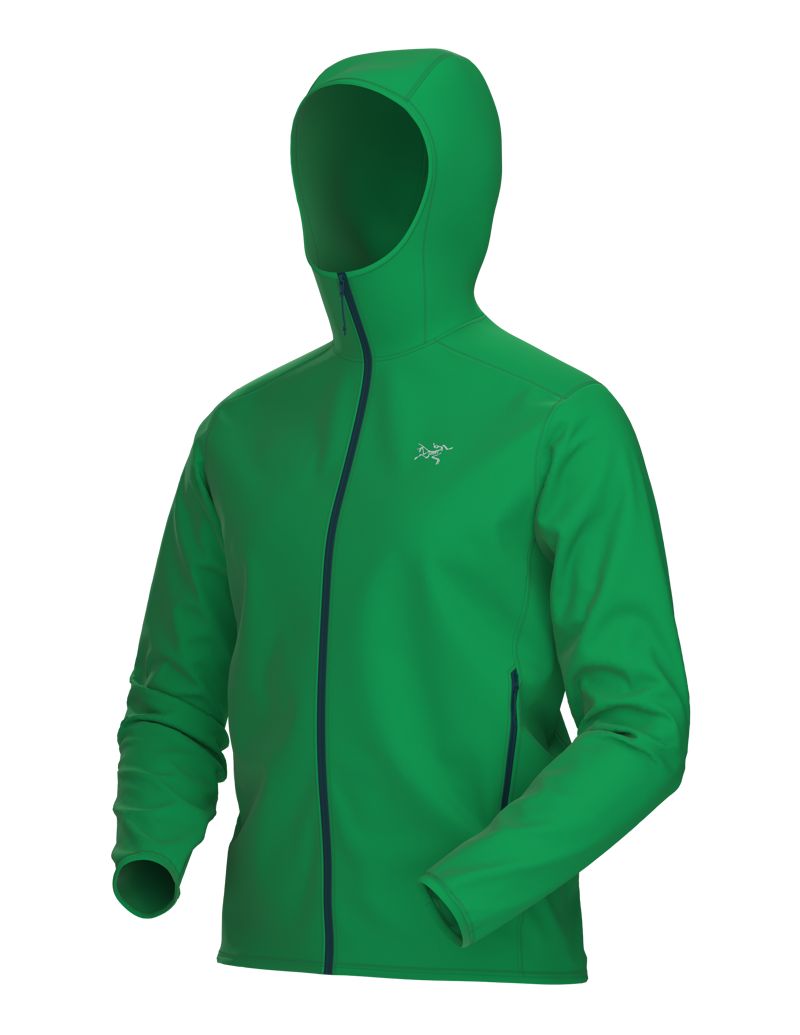 Arc'teryx Men's Kyanite Lightweight Hoody in Jungle-2